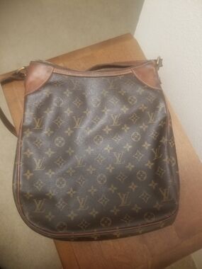 Louis Vuitton Monogram Canvas Messenger Bag in Brown and Tan